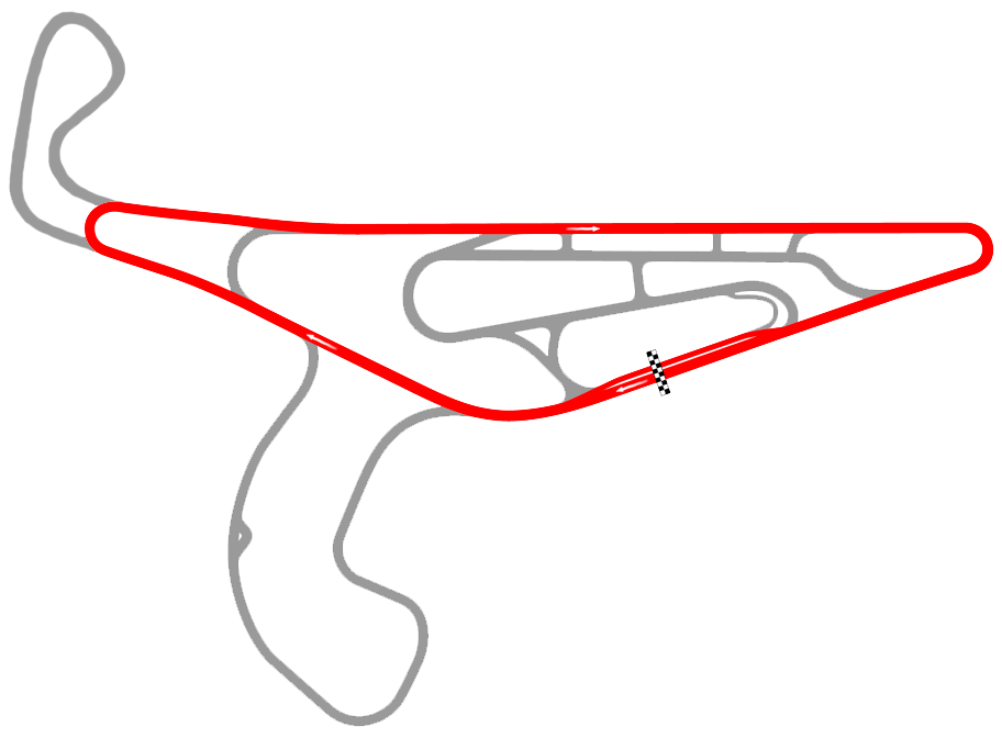 Autodromo Victor Borrat Fabini - Circuito 1 con Gota de Agua