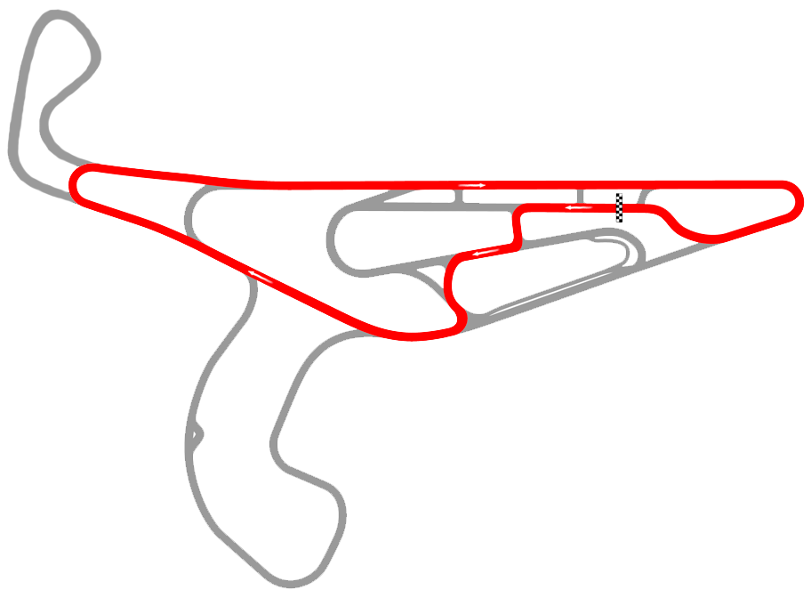 Autodromo Victor Borrat Fabini - Circuito 5 con Gota de Agua