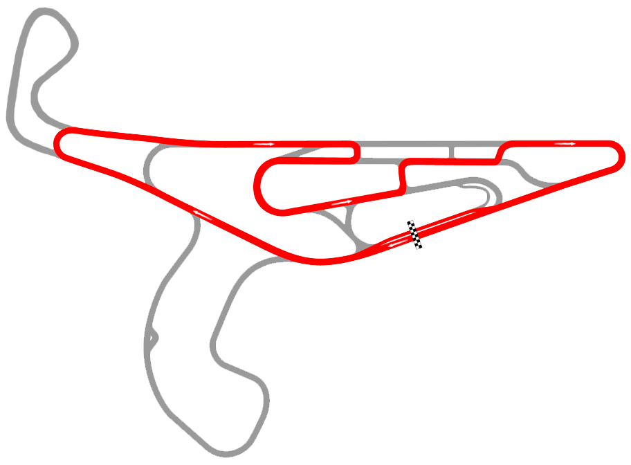 Autodromo Victor Borrat Fabini - Circuito 7 con Gota de Agua